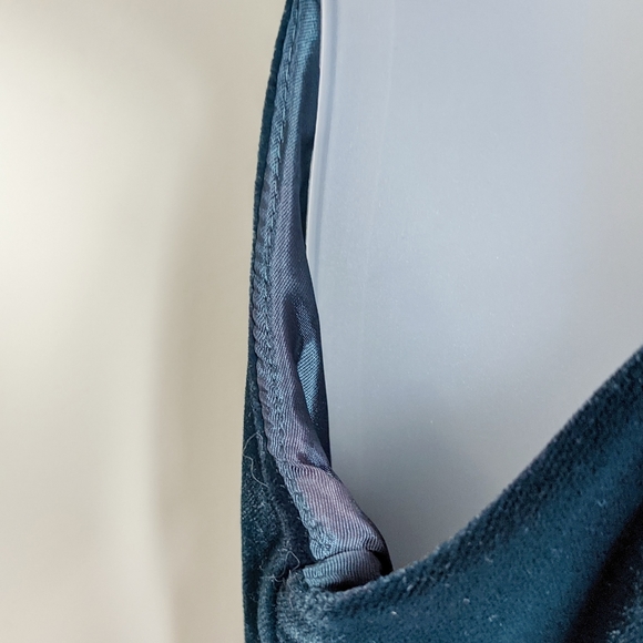 Vintage Velvet Dress Karen Lucas for Niki Green Wiggle Dress Sleeveless Union 12 - Picture 4 of 15